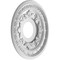Ekena Millwork Baltimore PVC Medallion (Canopies up to 5 1/4"), 13"OD x 3 1/2"ID x 3/4"P, Satin Blossom White CMP13BAGBW - alternate 3